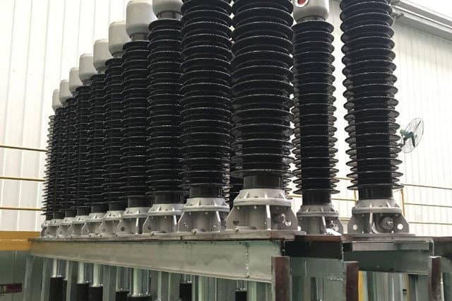 High-Voltage Transmission Bushing